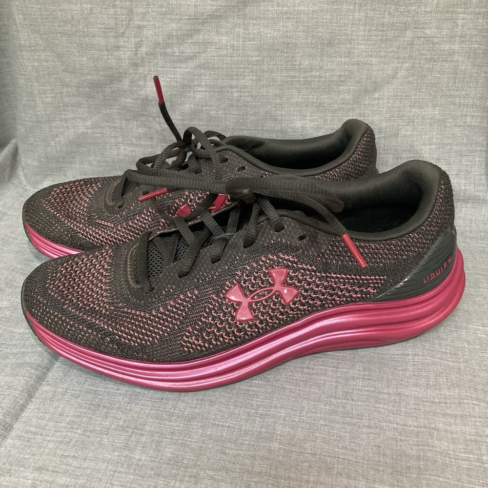 Under Armour Women's Liquify Rebel Running Shoes Pink 3021963-106 Size 8.5
